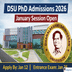 DSU Tiruchirappalli Begins PhD Admission For Session 2026; Apply Before January 12 @dsuniversity.ac.in